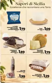 Volantino Coop Pagina 18: Pecorino siciliano stagionato dop €1,79, Formaggio Nerello dell'Etna €1,89
