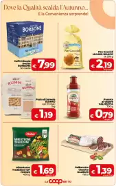Volantino Coop Pagina 2: Pasta di Semola Rummo €1,19, Passata Vellutata Valfrutta €0,79