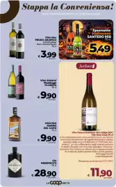 Volantino Coop Pagina 33: Vecchio amaro del capo €9,90, Vino Alastro/Plumbago PLANETA €9,90