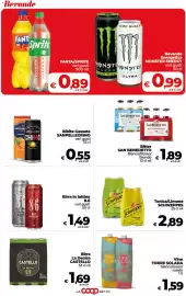 Volantino Coop Pagina 35: Tonica/Schweppes €2,89, Birra in lattina 8.6 €1,49