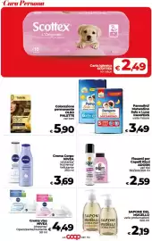Volantino Coop Pagina 36: Fissanti per Capelli Ricci ADORN €2,59, Crema Corpo NIVEA €3,69