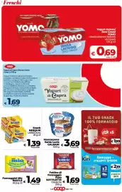 Volantino Coop Pagina 5: Formaggini Mio Nestlé €1,49, Mascarpone Santa Lucia Galbani €3,69