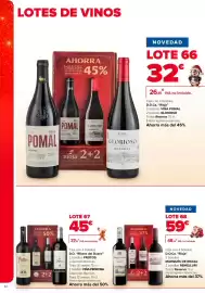 Folleto Carrefour Market Página 34: Marqués de Riscal Remelluri €59,00, Viña Pomal Glorioso €26,45