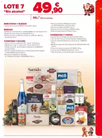 Folleto Carrefour Market Página 9: LOTE 7 "Sin alcohol" EMBUTIDOS Y QUESOS 49,90 44.79€ IVA no incluido. 1 Queso Semicurado