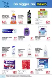 Makro gazetka Strona 17: Mydło w płynie z pompką Luksja €5,25, Podpaski higieniczne Bella Perfecta Ultra €4,99