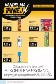 Makro gazetka Strona 4: Napój Owoce Świata Tymbark €3,45, Woda mineralna Nałęczowianka €1,85