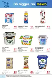 Makro gazetka Strona 8: Ser sałatkowy Arla Apetina €6,99, Jogurt pitny skyr Łaciaty €3,52