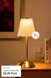 Sinsay gazetka tydzień 43 Strona 8: Lampka stołowa LED €35,99
