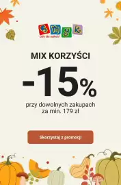Smyk gazetka Strona 1: Smyk Cały dla małych ! MIX KORZYŚCI -15% przy dowolnych zakupach za min. 179 zł Skorzystaj z promocji