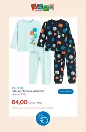 Smyk gazetka Strona 3: Piżama chłopięca niebieska zestaw 2-pak Cool Club €64,00