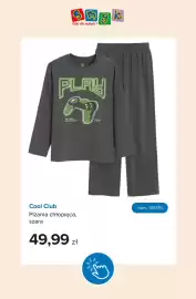 Smyk gazetka Strona 9: Piżama chłopięca szara Cool Club €49,99
