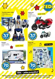 Tedi gazetka Strona 11: Kamper €70,00, Robot RC €70,00