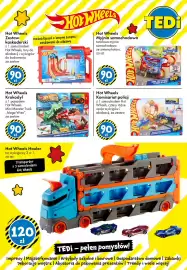 Tedi gazetka Strona 8: Hot Wheels Krokokodyl z 1 pojazdem Hot Wheels Mini Monster Truck „Mega-Wrex” €90,00