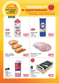 Makro gazetka Strona 2: Łosoś - miniporcje wędzone na gorąco €46,99, Ser Mozzarella Galbani - blok €37,99