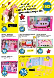 Catálogo TEDi Página 18: Conjunto de bonecas €10,00, Conjunto de boneca €12,00