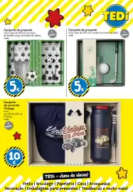 Catálogo TEDi Página 2: Golf Cup Gift Set €5,00, Conjunto de presente €5,00
