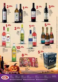 Folheto GidaCarnes Supermercados Página 4: Vinho Tapada das Gamas €1,49, Ouro de Pias Vinho Tinto €5,29