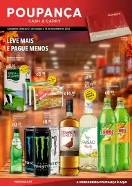 Folheto Central Cash Página 1: The Famous Grouse €14,88, Sumol laranja/ananas €0,99