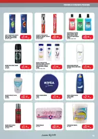 Folheto Central Cash Página 15: Dove desod rollon woman fresh €1,49, Nivea creme duche care €2,79