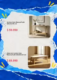 Catálogo Constructor Sodimac Página 4: Mesa de Centro Oslo €69.990,00