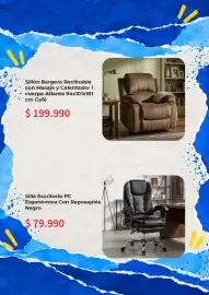 Catálogo Constructor Sodimac Página 5: Sillón Bergere Reclinable €199.990,00