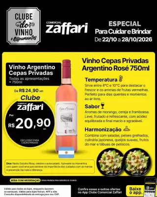 Comercial Zaffari (válido até 28-10)