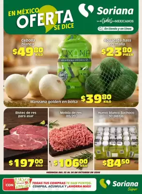 Soriana Súper (válido hasta 26-10)