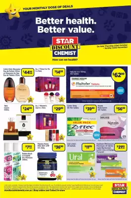Star Discount Chemist (valid until 22-11)