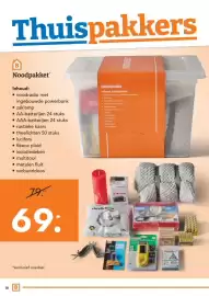 Blokker folder Pagina 18: Noodpakket €69,00