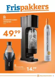 Blokker folder Pagina 19: Sodawater maker starterset €49,99, Glazen waterfles €14,99