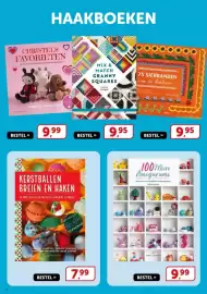 Boekenvoordeel folder Pagina 6: 100 Micro Amigurumi €9,99, Kerstballen breien en haken €7,99