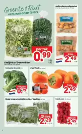 Dekamarkt folder week 44 Pagina 4: Frambozen €3,49, Sugar snaps, haricots verts of peultjes €2,29
