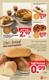Dekamarkt folder week 44 Pagina 7: Roomboter speculaas- of appeltaart* €2,99, Vloerbrood €0,99