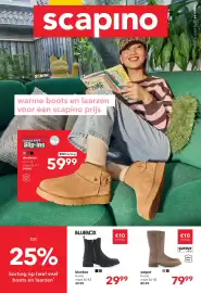 Scapino folder Pagina 1: Ga naar scapino.nl, Blue Box boots €29,99