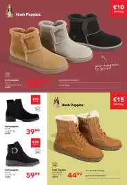Scapino folder Pagina 6: Hush Puppies gevoerde suède dames boots grijs €49,99
