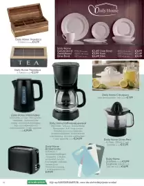 Marskramer folder Pagina 10: Daily home citruspers €1,99, Daily home theedoos €5,99