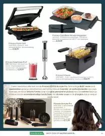 Marskramer folder Pagina 23: Princess panini grill €38,99, Princess rollable warming plate €34,99