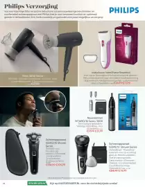 Marskramer folder Pagina 24: Philips Neustrimmer NT3650/16 Series 3000 €15,99, Philips s3242/12 shaver p-cap, pouch €74,99