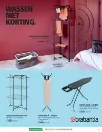 Marskramer folder Pagina 27: Brabantia strijkplank a 110x30 denim grey €74,99