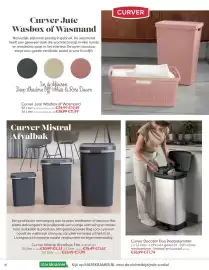 Marskramer folder Pagina 28: Curver Mistral Afvalbak Flat 50L Antraciet €17,99