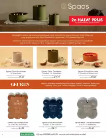 Marskramer folder Pagina 6: Spaas Glow Geurkaars 2-wiek 55u - Mindful Morning €15,99