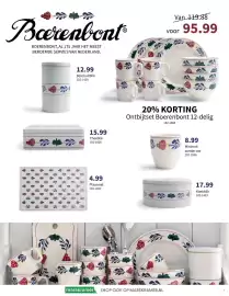Marskramer folder Pagina 7: Boerenbont placemat 45x30 cm €4,99, Boerenbont blik rond 24 cm €17,99