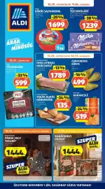 ALDI akciós újság hét 44 Oldal 1: ALDI ALACSONY ÁRAK MINŐSÉG MAGAS HAJDÚ 10.29. CSÜTÖRTÖKTŐL 11.04. SZERDÁIG KÖRÖS