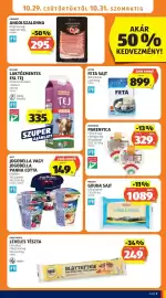ALDI akciós újság hét 44 Oldal 9: 10.29. CSÜTÖRTÖKTŐL 10.31. SZOMBATIG GOURMET ANGOLSZALONNA 80 g/csomag 3687,50 Ft/kg