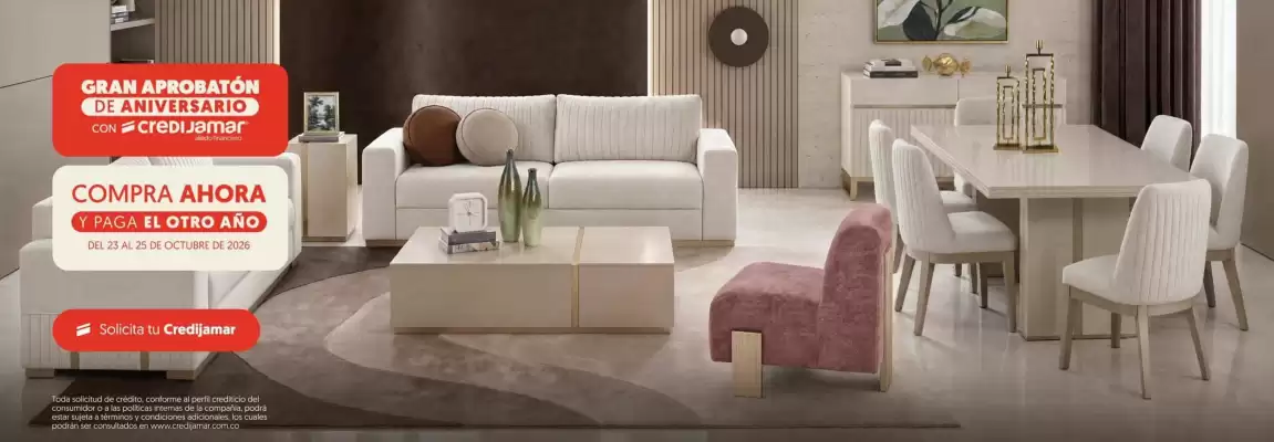 Muebles Jamar (válido hasta 25-10)
