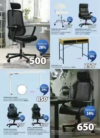 Catalog JYSK Pagină 12: Trappedal birou €250,00, Kastbjerg scaun de birou €600,00