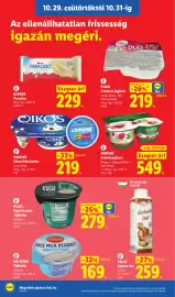 Lidl akciós újság hét 44 Oldal 10: LIDL 10.29. csütörtöktől 10.31-ig Az ellenállhatatlan frissesség igazán megéri. Pilos