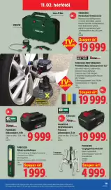 Lidl akciós újság hét 44 Oldal 19: Parkside performance prémium akkumulátor €19.999,00