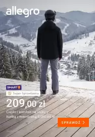 Allegro gazetka tydzień 43 Strona 1: Kurtka z membraną 5,000 4F €209,00