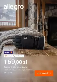 Allegro gazetka tydzień 43 Strona 3: Rękawice Roxy €169,00